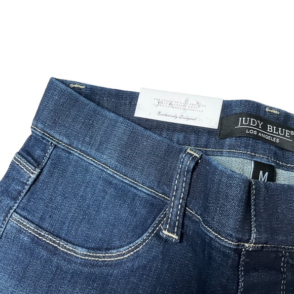 Judy Blue NWT High Waisted Pull On Denim Shorts - Picture 3 of 5